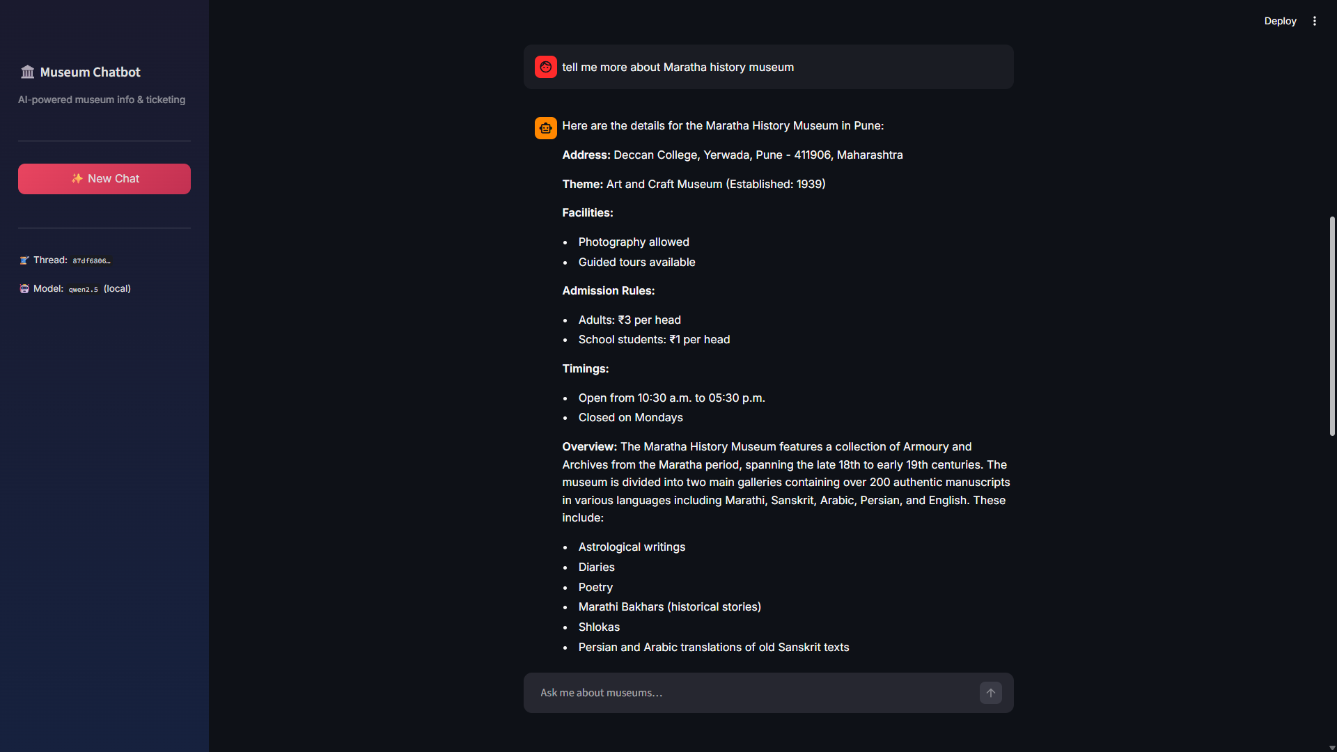 Detailed Information